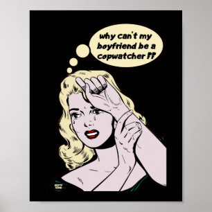 "WARUM KANN MEIN FREUND KOPFSCHÜLER SEIN?", witzig Poster