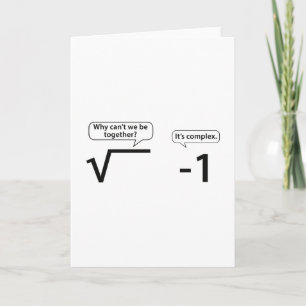 Warum können wir nicht zusammen sein? Es ist kompl Karte