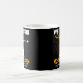 Warum Laufen und Hammer-Wurfkurven und Feld schleu Kaffeetasse (Mittel)