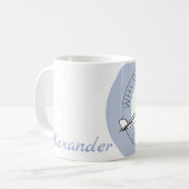 Warum laufen, wenn du fliegen kannst? Tasse für Ih (Vorderseite Links)