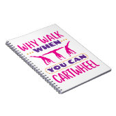 Warum laufen, wenn man Auto fahren kann Notizblock (Rechte Seite)