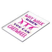 Warum laufen, wenn man Auto fahren kann Notizblock (Linke Seite)