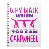 Warum laufen, wenn man Auto fahren kann Notizblock (Vorderseite)