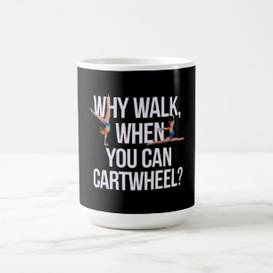 Warum laufen, wenn man Autofahren kann? Perfekt fü Kaffeetasse