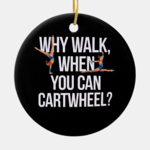 Warum laufen, wenn man Autofahren kann? Perfekt fü Keramik Ornament