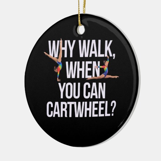 Warum laufen, wenn man Autofahren kann? Perfekt fü Keramik Ornament (Links)