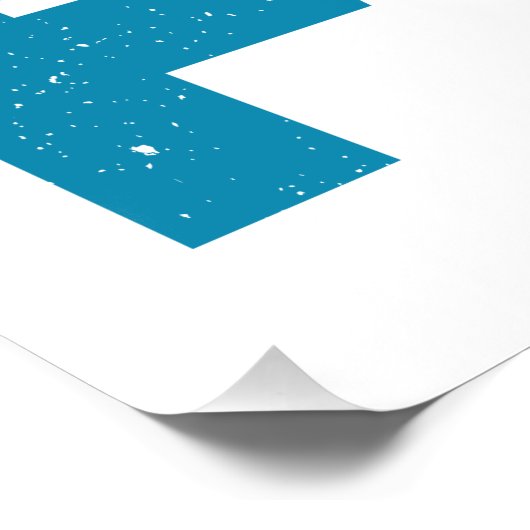 Warum laufen, wenn man Schmetterling schwimmen kan Poster (Ecke)