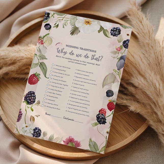 Warum machen wir das Hochzeitstraditionen-Spiel (Von Creator hochgeladen)
