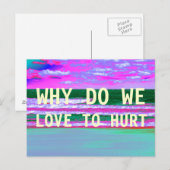 Warum machen wir Liebe? Postkarte (Vorne/Hinten)