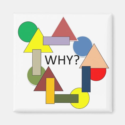 WARUM? MAGNET (Vorne)