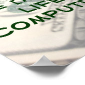 "Warum Mathematik lernen?" Poster (Ecke)