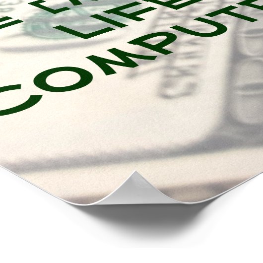 "Warum Mathematik lernen?" Poster (Ecke)