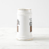 Warum Möglichkeits-harte Arbeits-Spaß Bierglas (Mittel)