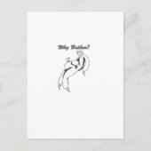 Warum Mutter? Sloth Merchandise Postkarte (Vorderseite)