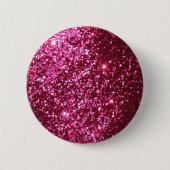 WARUM NEON PINK SPARKLE GLITZER HINTERGRUNDLAGE PA BUTTON (Vorderseite)