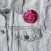 WARUM NEON PINK SPARKLE GLITZER HINTERGRUNDLAGE PA BUTTON (Beispiel)