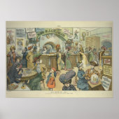 "Warum nicht die Grenze überschreiten?" (1909) Poster (Vorne)