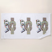 "Warum nicht?" ist ein Strandtuch ohne Grenzen (Vorderseite)