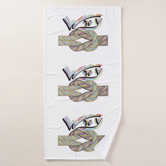 "Warum nicht?" ist grenzenlos Badetuch Badehandtuch (Badehandtuch)