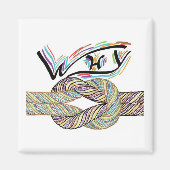 "Warum nicht?" ist grenzenlos Magnet (Vorne)