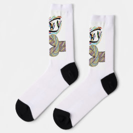 "Warum nicht" ist grenzenlos Socken