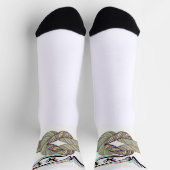 "Warum nicht" ist grenzenlos Socken (Oben)