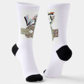 "Warum nicht" ist grenzenlos Socken (Gewinkelt)