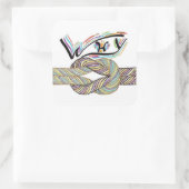 "Warum nicht?" ist grenzenlose Aufkleber (Tasche)