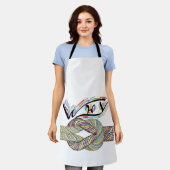 "Warum nicht" ist grenzenlose Schürze (Getragen)