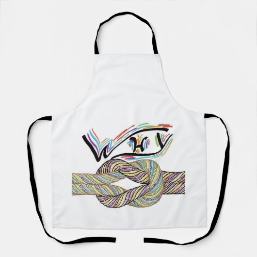 "Warum nicht" ist grenzenlose Schürze (Vorderseite)