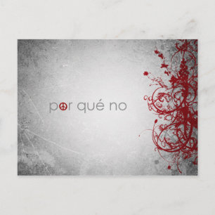 Warum nicht Ruhe - spanische Postkarte