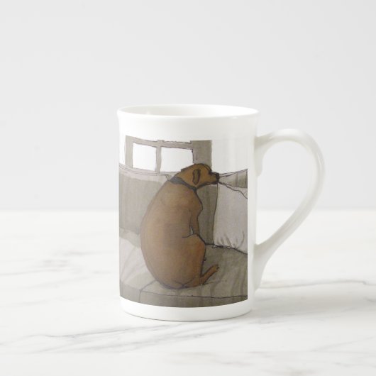 Warum nicht sind sie Zuhause noch? - Tasse (Rechts)