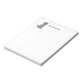 Warum nicht Weimaraner Notizblock (Rotiert)