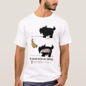 Warum niemand mit Scotties verwirrt T-Shirt (Vorderseite)