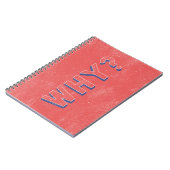 WARUM? NOTIZBLOCK (Linke Seite)