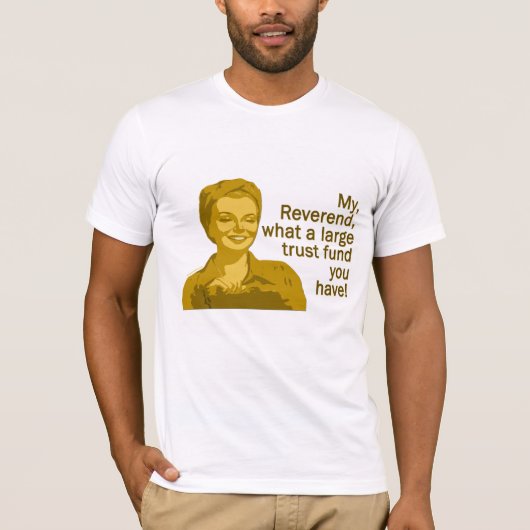 Warum Reverend, ein welches großes T-Shirt (Vorderseite)