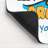 Warum Schleichen? Schmetterling! Mousepad (Ecke)