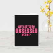 Warum seid ihr so besessen von mir 1? karte (Gelbe Blume)