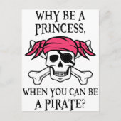 Warum seien Sie eine Prinzessin, wenn Sie ein Postkarte (Vorderseite)