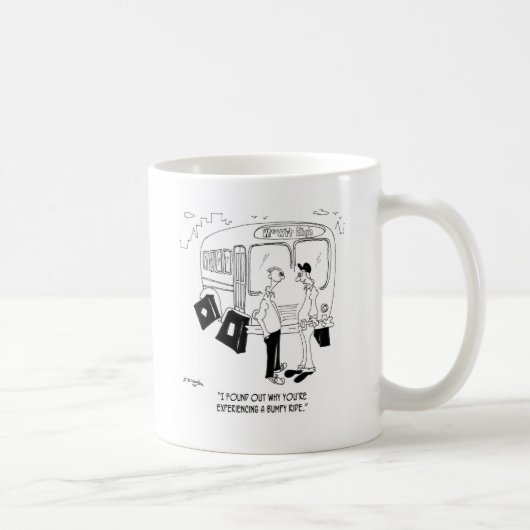 Warum Sie eine holperige Fahrt haben Kaffeetasse (Rechts)