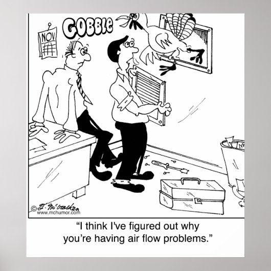 Warum Sie Probleme mit dem Luftstrom haben Poster (Vorne)