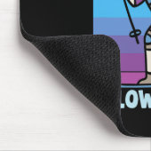 Warum sind all diese Menschen hinter mir her? Mousepad (Ecke)