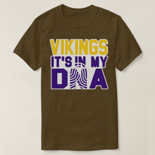 Warum sind die Wikinger Lila? T-Shirt (Design vorne)
