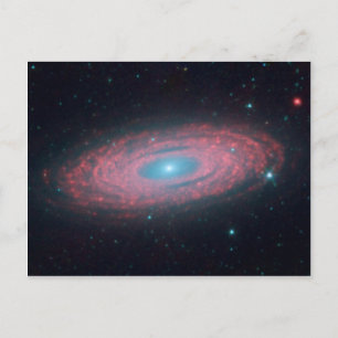 Warum sind Galaxien so glatt? Postkarte