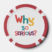 Warum so ernst? pokerchips (Rückseite)
