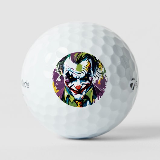 Warum so ernst?? taylormade Pro Golf  Golfball (Vorderseite)