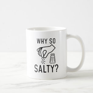 Warum so salzig kaffeetasse