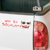 Warum so sozialistisch? autoaufkleber (Auf Lkw)