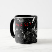"Warum so traurig?"-Tasse Tasse (Vorderseite Links)