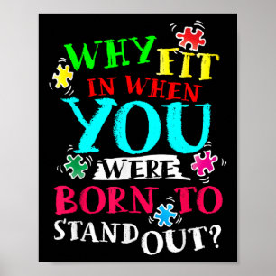 Warum sollte man einsteigen, wenn man Geboren war, Poster